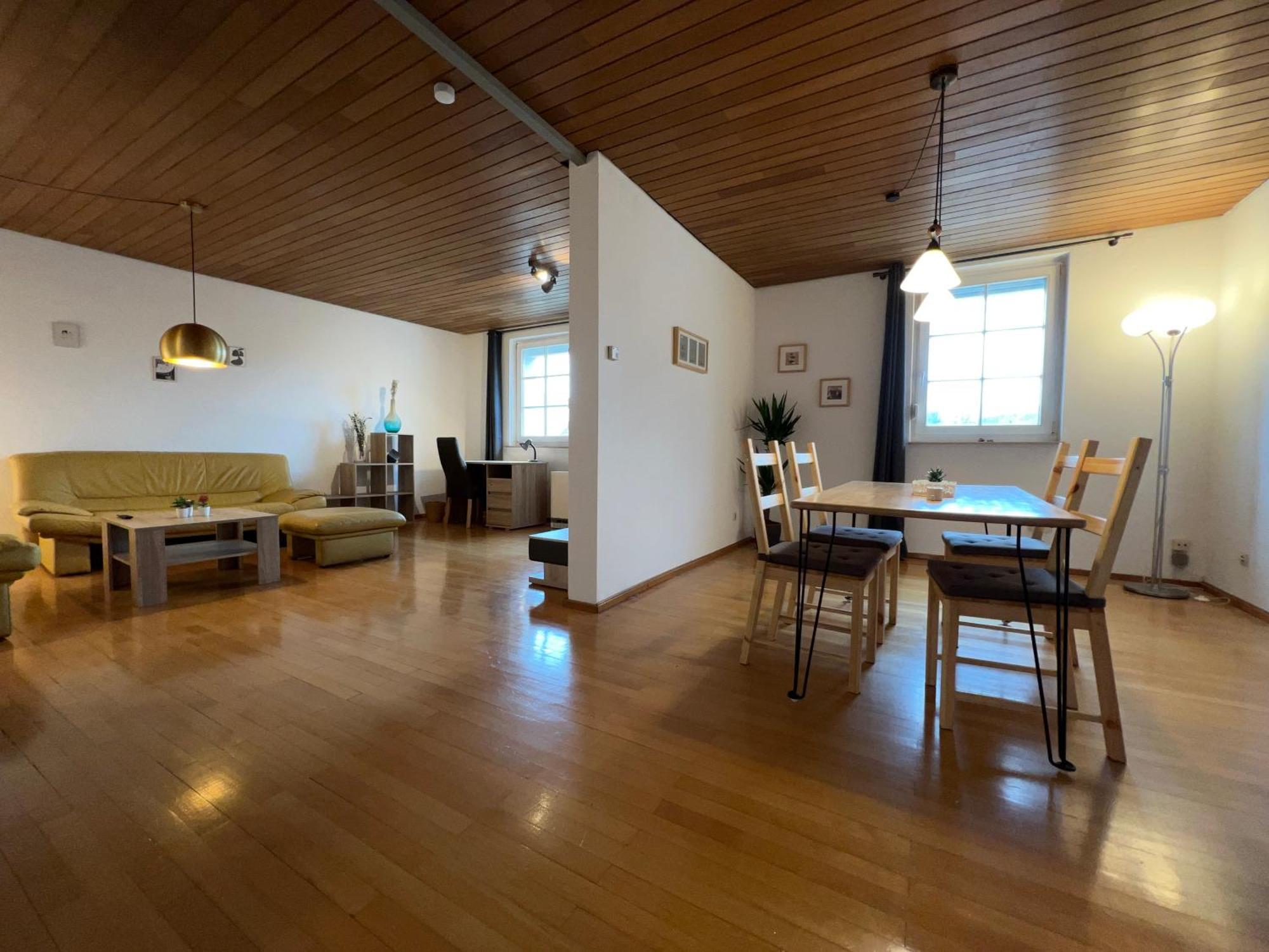Uebernachten In Grosser Maisonette-Wohnung By Rabe كارلسروه المظهر الخارجي الصورة