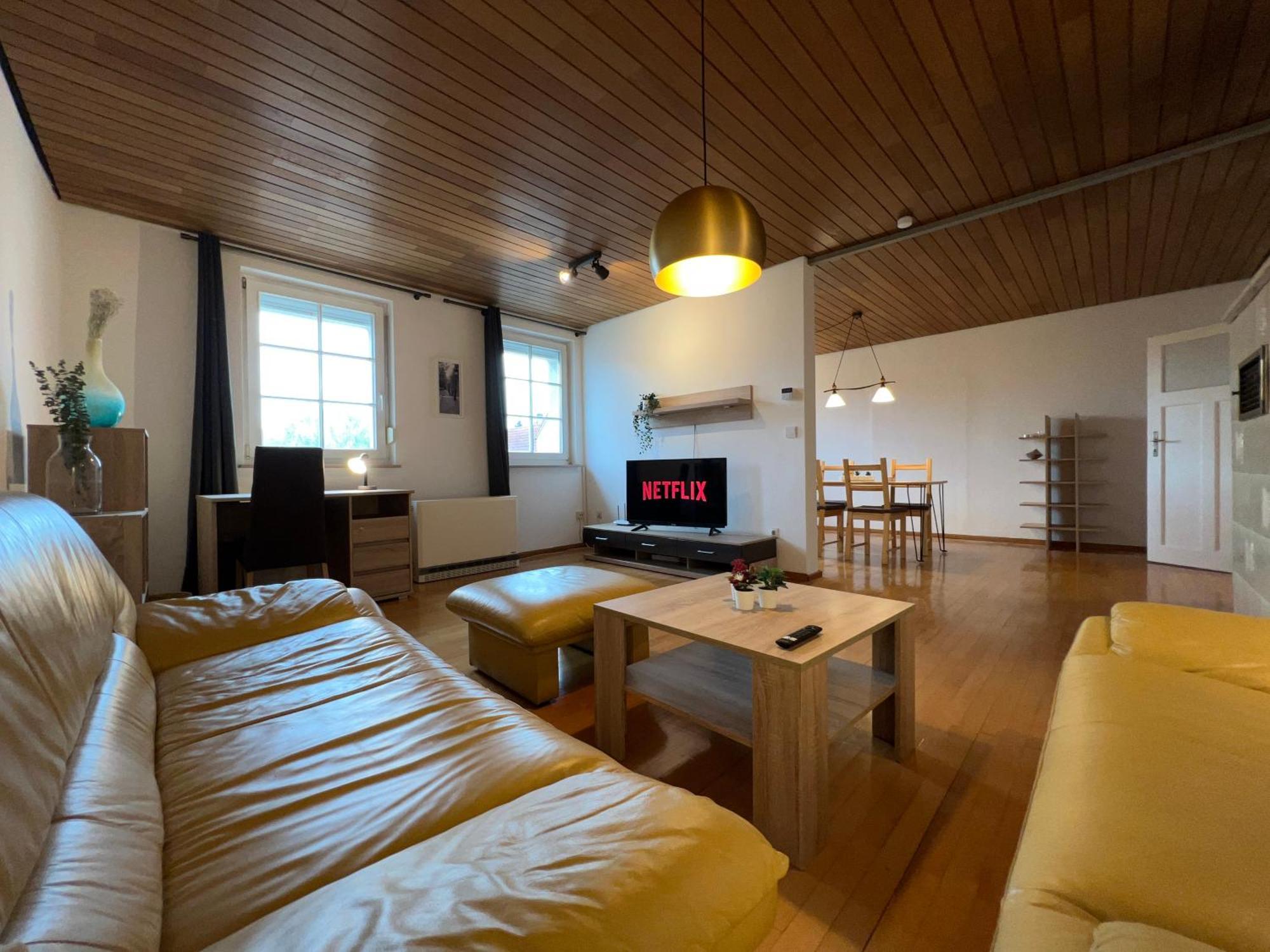 Uebernachten In Grosser Maisonette-Wohnung By Rabe كارلسروه المظهر الخارجي الصورة
