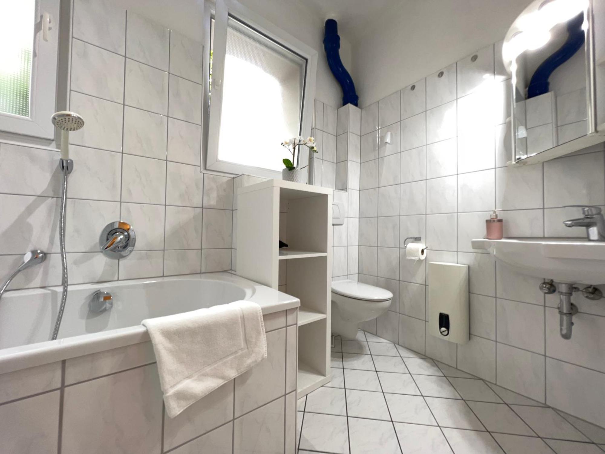 Uebernachten In Grosser Maisonette-Wohnung By Rabe كارلسروه المظهر الخارجي الصورة