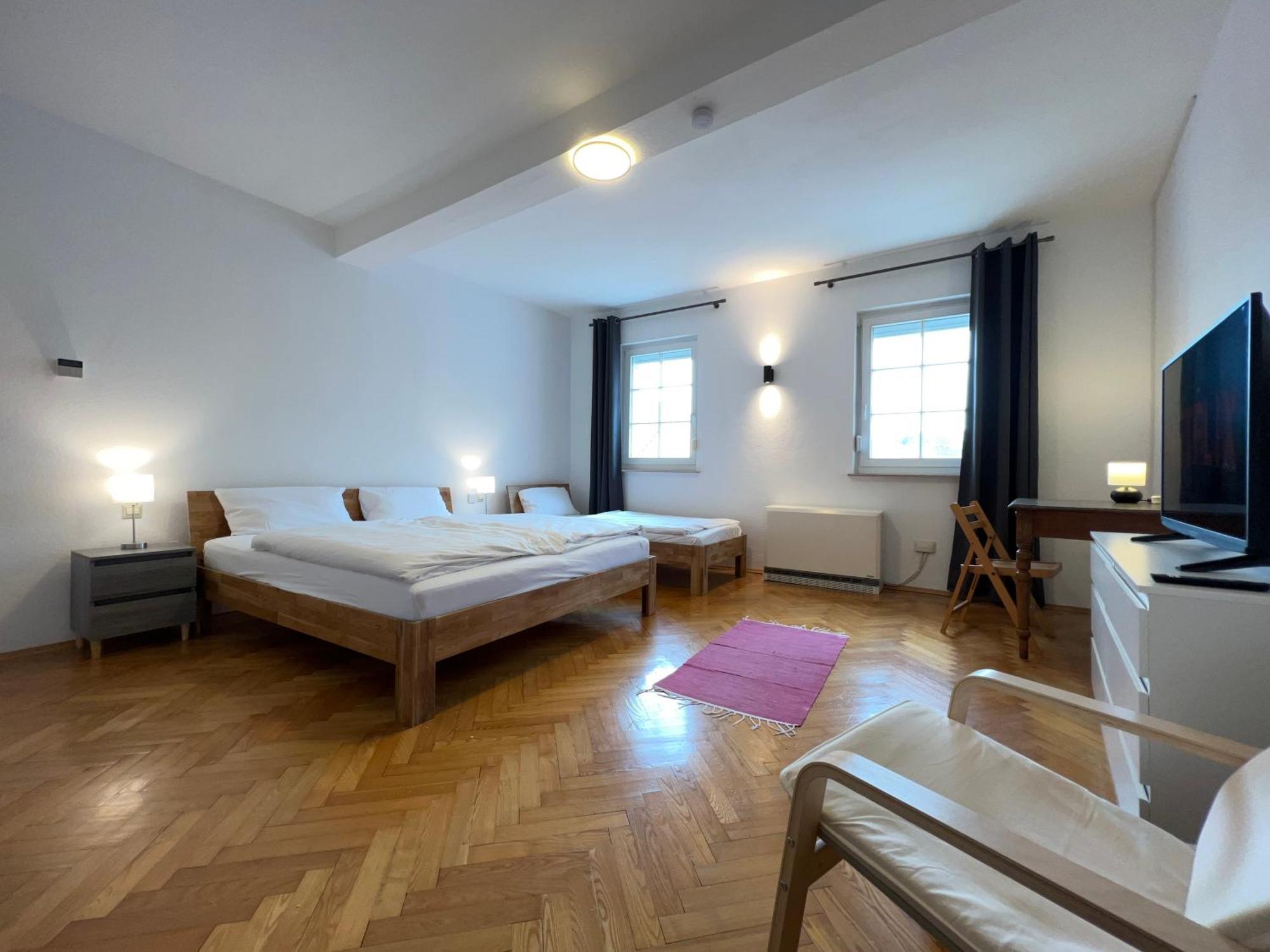 Uebernachten In Grosser Maisonette-Wohnung By Rabe كارلسروه المظهر الخارجي الصورة