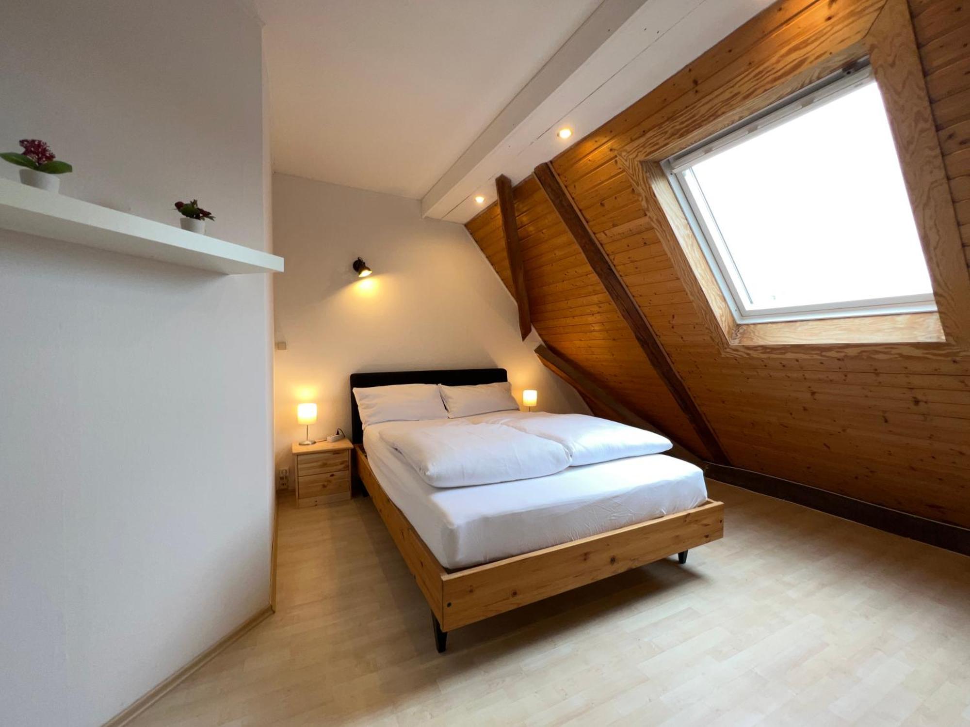 Uebernachten In Grosser Maisonette-Wohnung By Rabe كارلسروه المظهر الخارجي الصورة